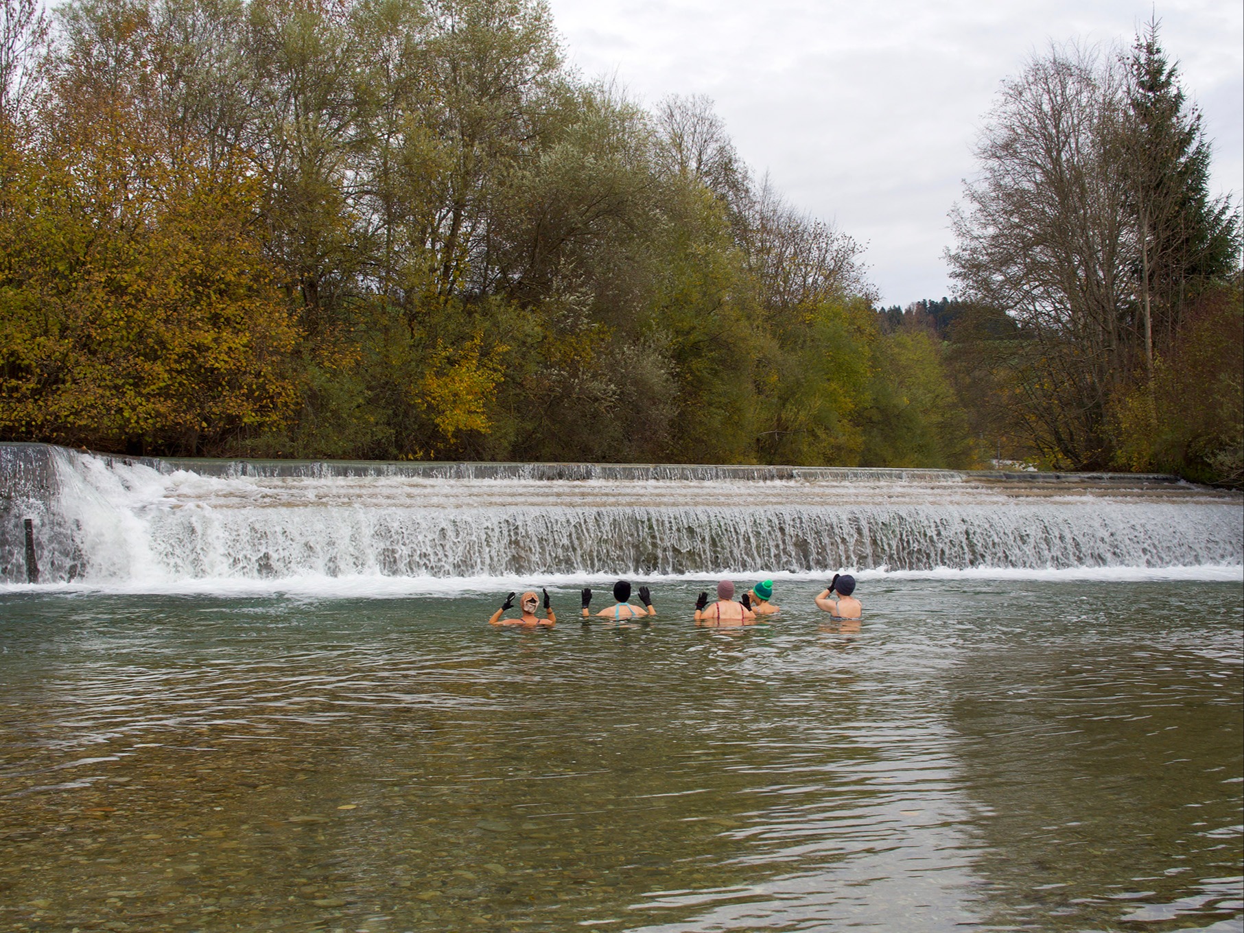 Ab ins kalte Wasser!