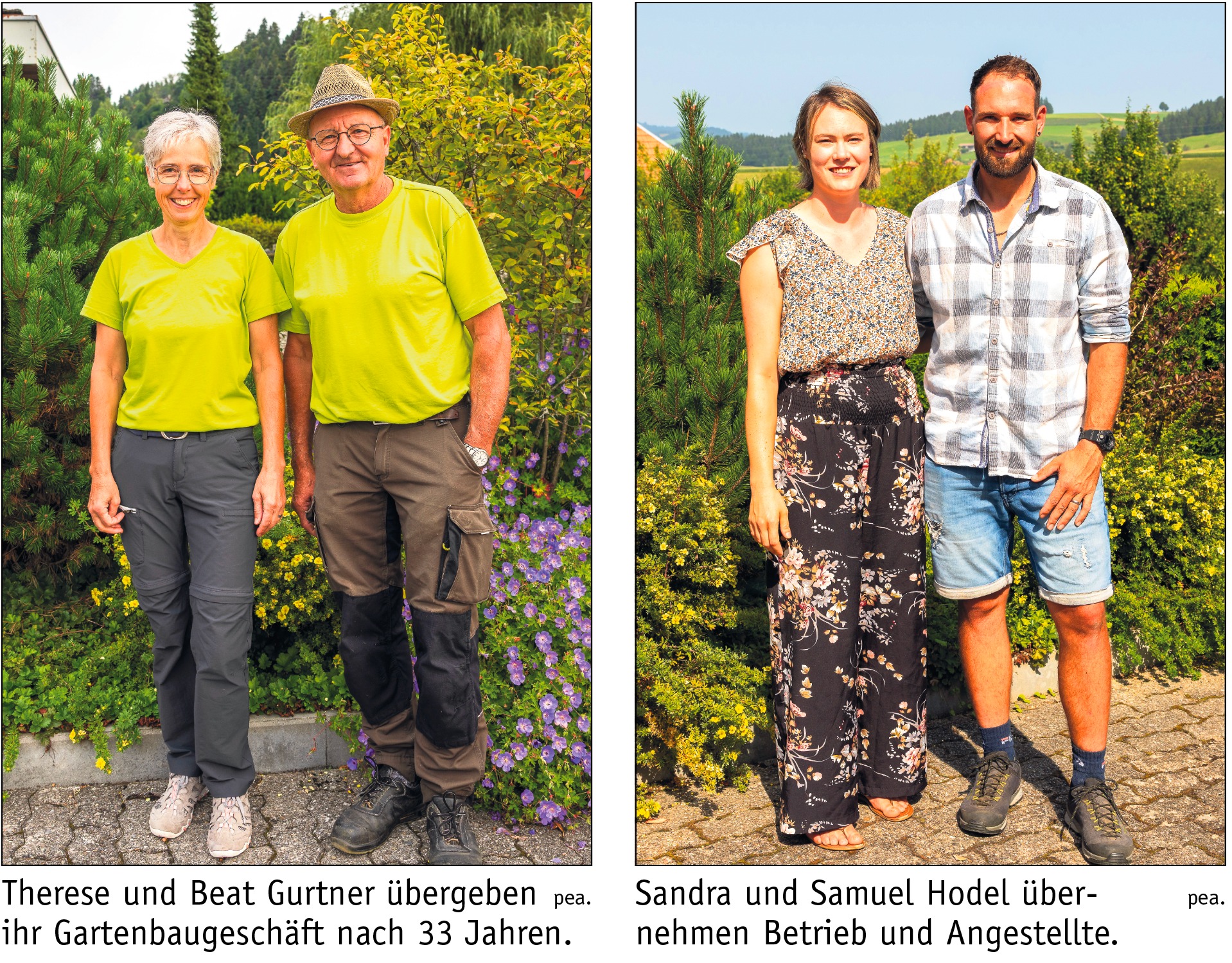 Blumen Gurtner wird Gartensymbiose