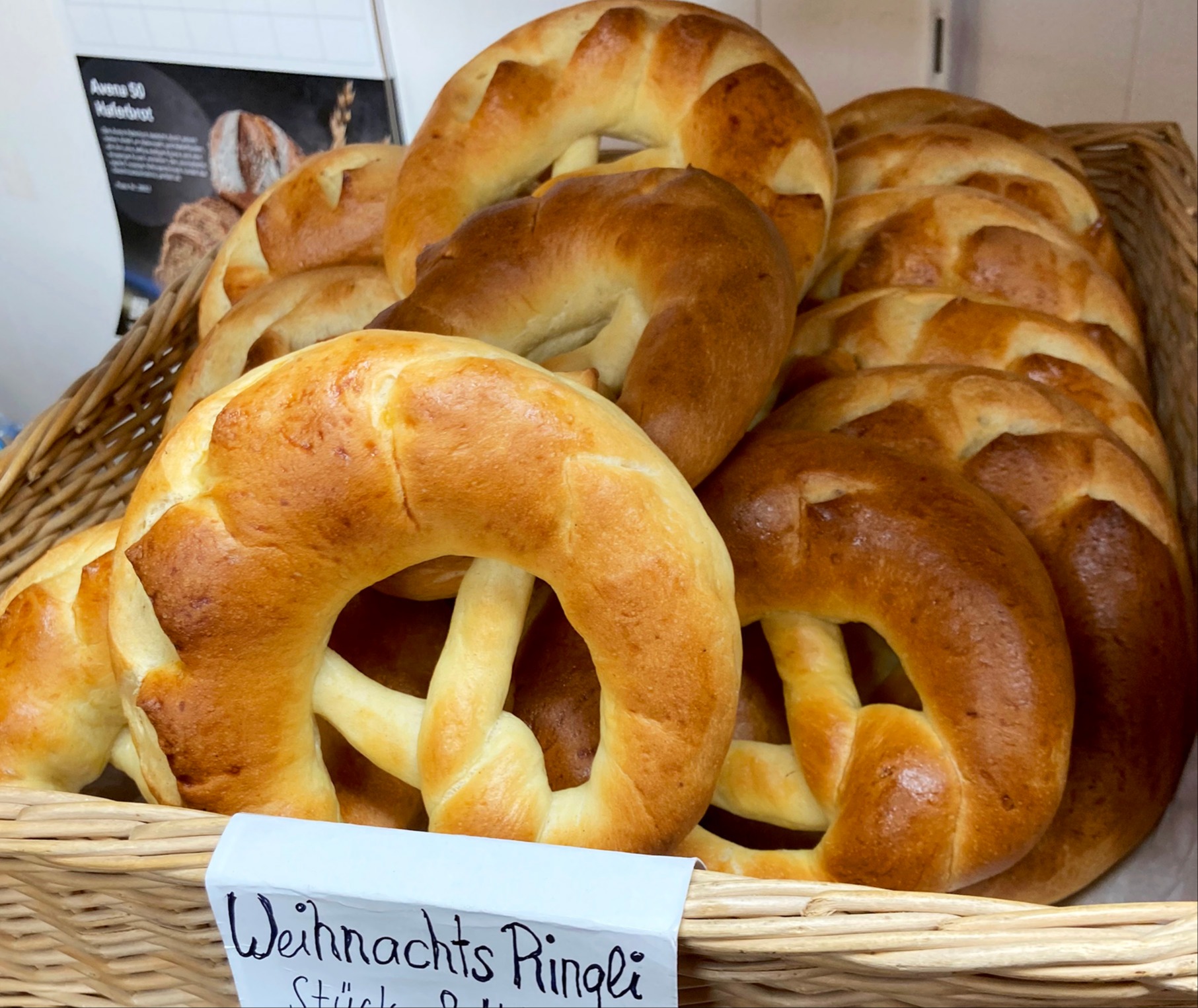 Weihnachtsringli, der lokale Leckerbissen