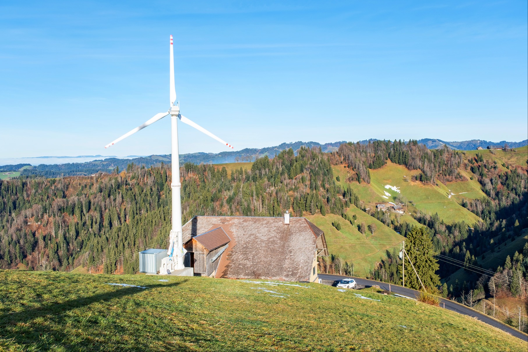 Wind zur Ergänzung der Solarenergie