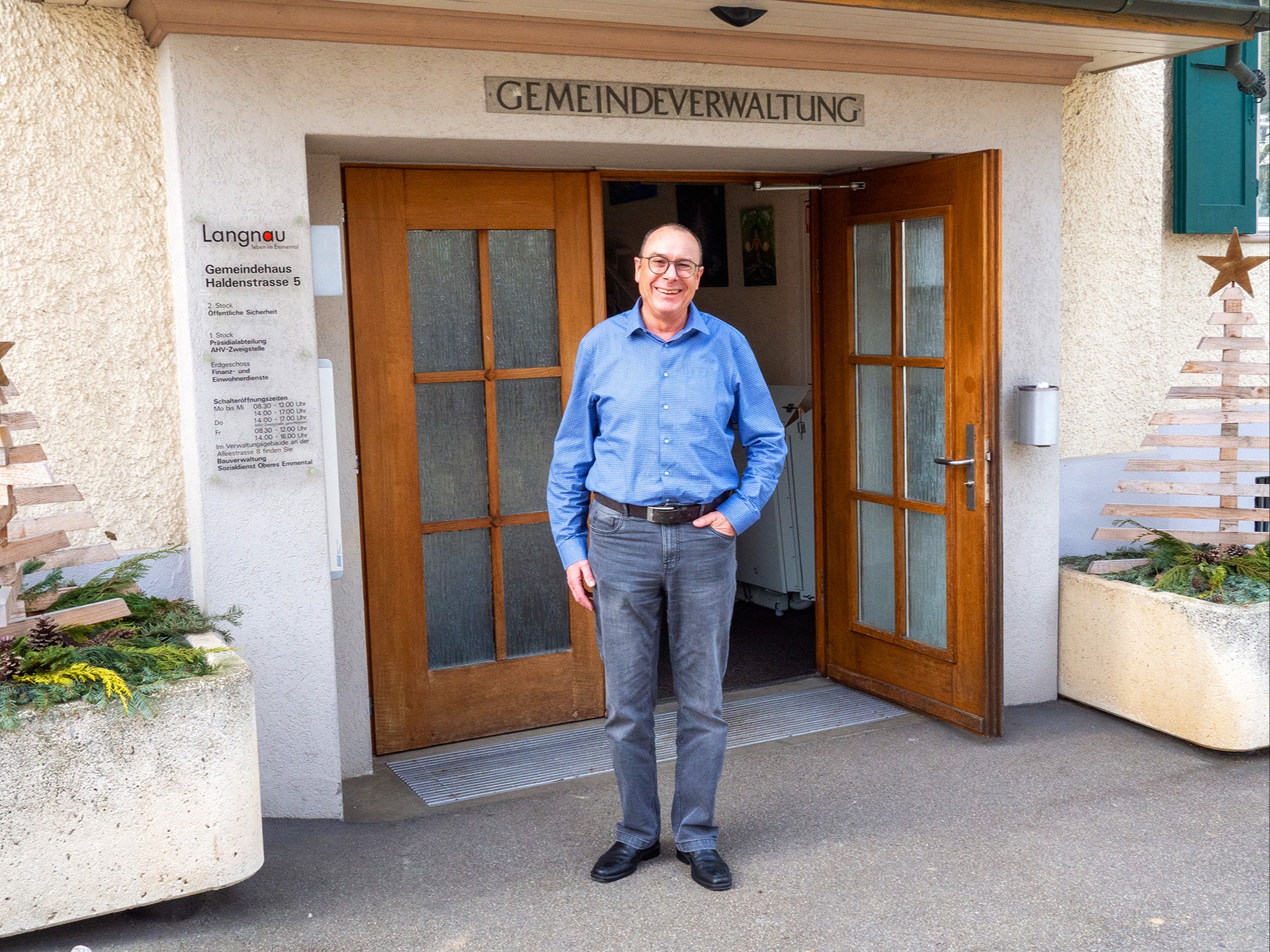 36 Jahre kannte er die Langnauer Verwaltung in- und auswendig