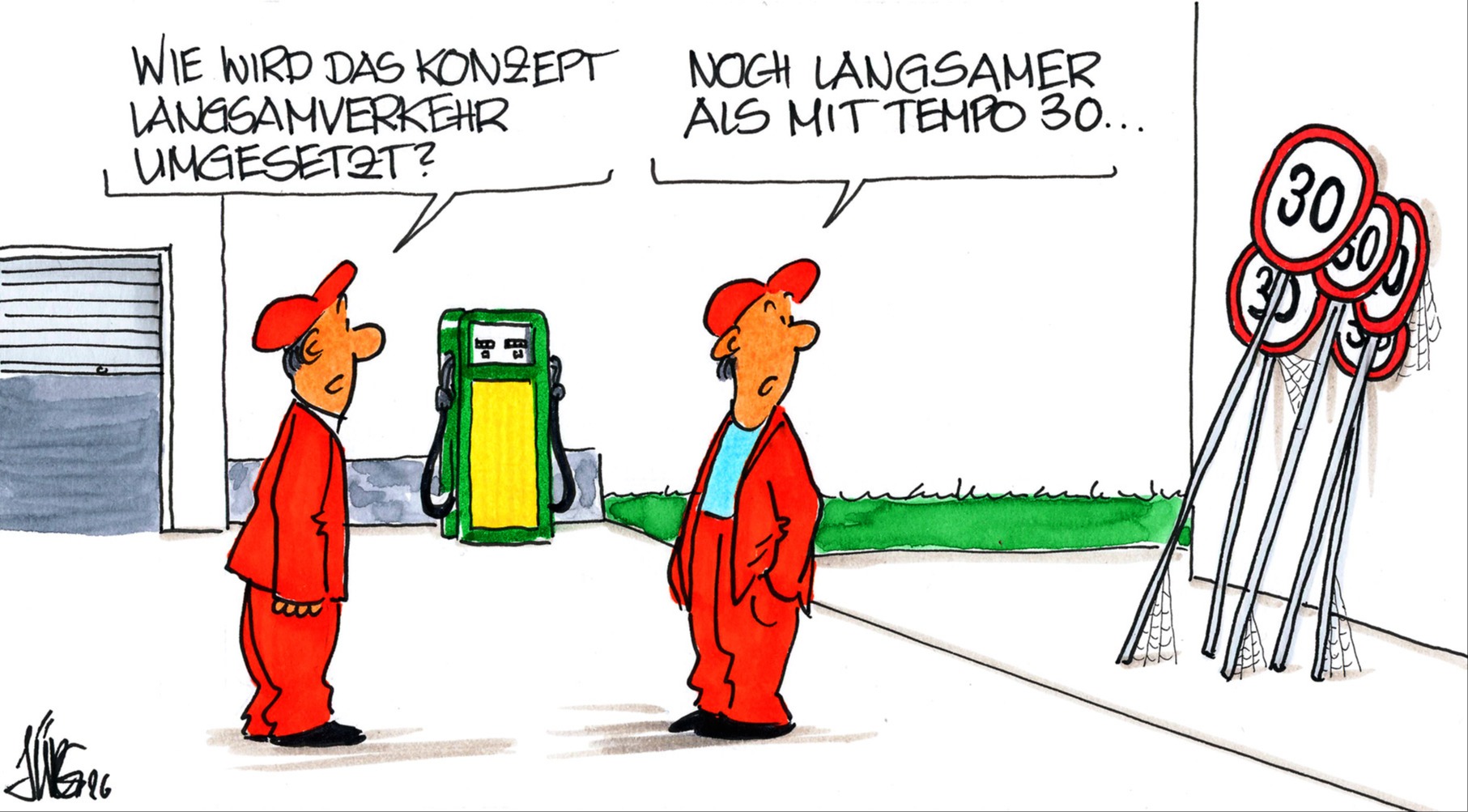 Der Langsamverkehr kommt noch langsamer