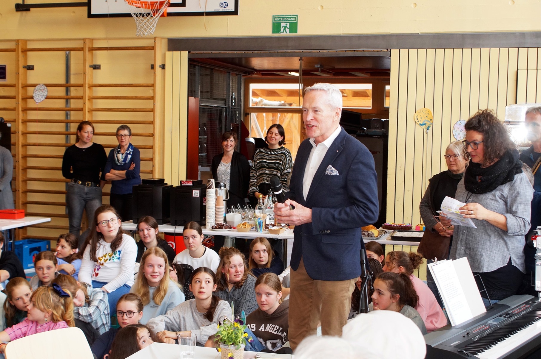 Das renovierte Schulhaus lässt sich sehen