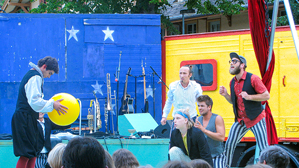 Ein Heimspiel für den Zirkus Knopf