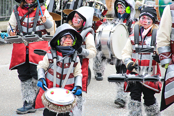 Die coole Fasnacht der Kleinen  ist zur Tradition geworden