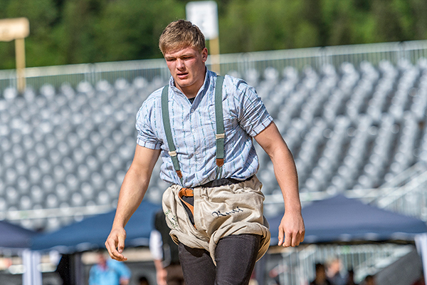 Lars Zaugg ist aktiv und mit viel Schwung unterwegs