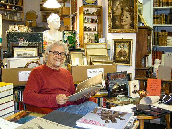 «Ich bin gerne von Büchern umgeben»