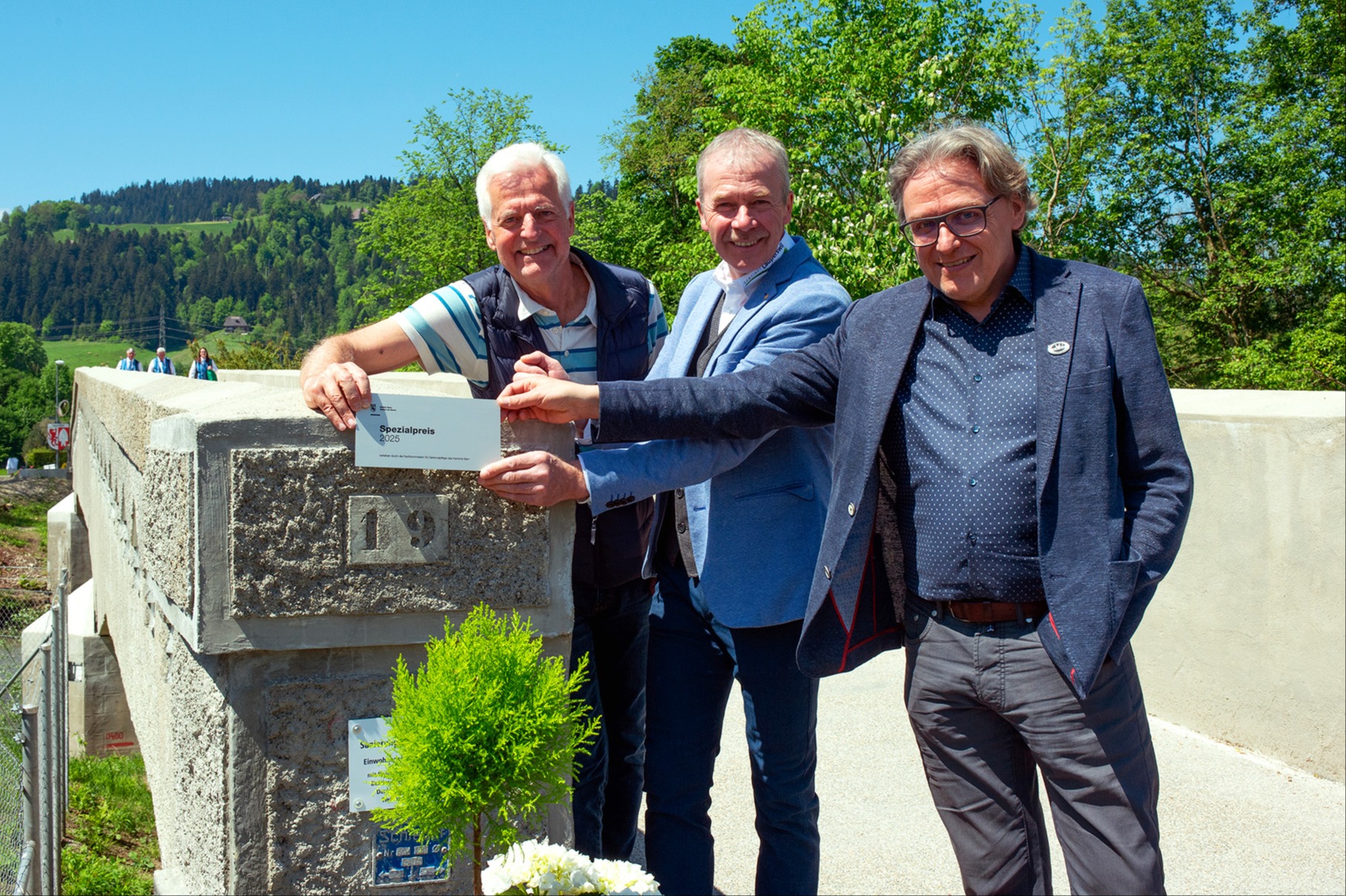 Ein Anerkennungspreis für die Neumühlebrücke