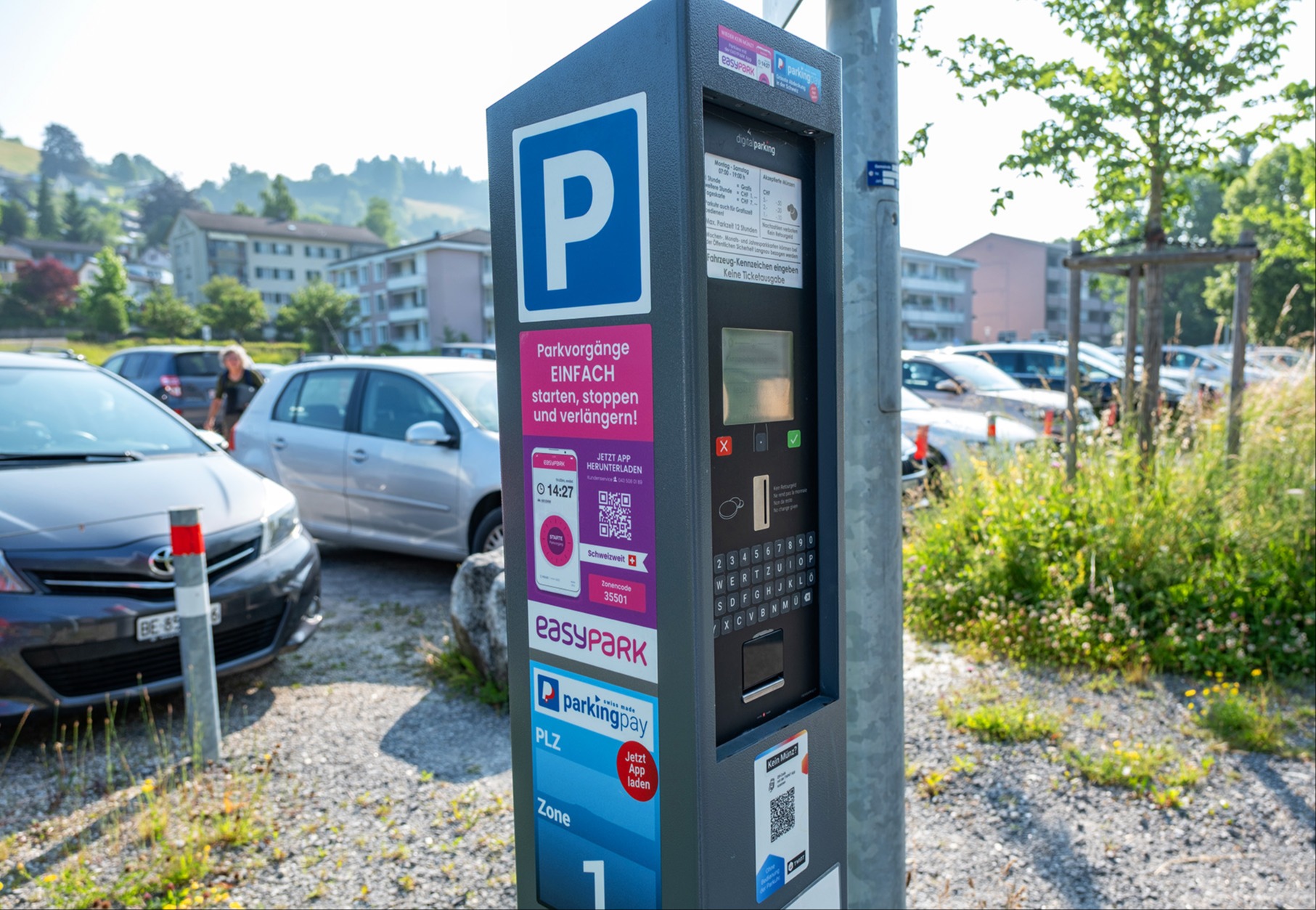 Ja zur Parkplatzbewirtschaftung und zur Deponie