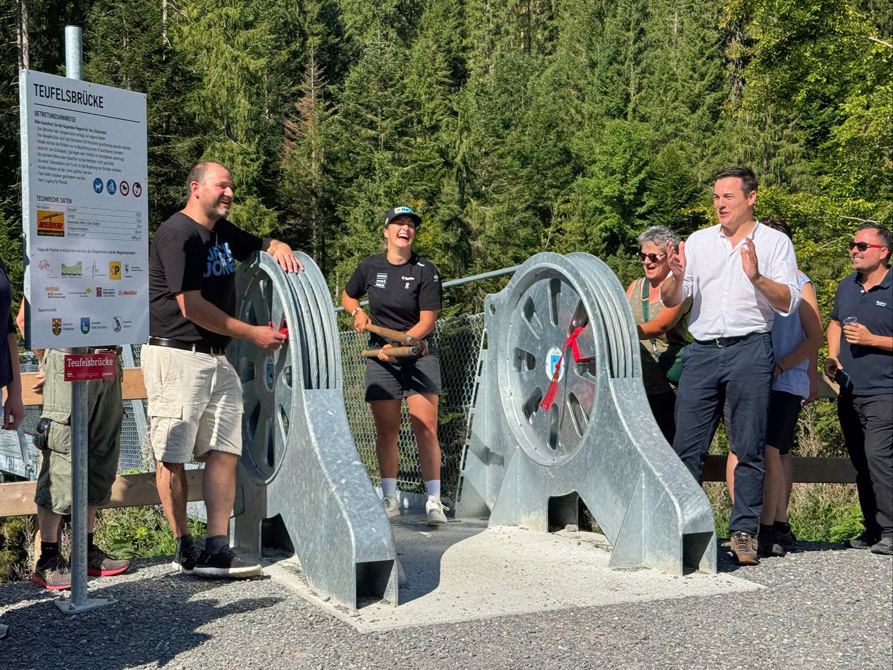 Neue Attraktion für Wandernde