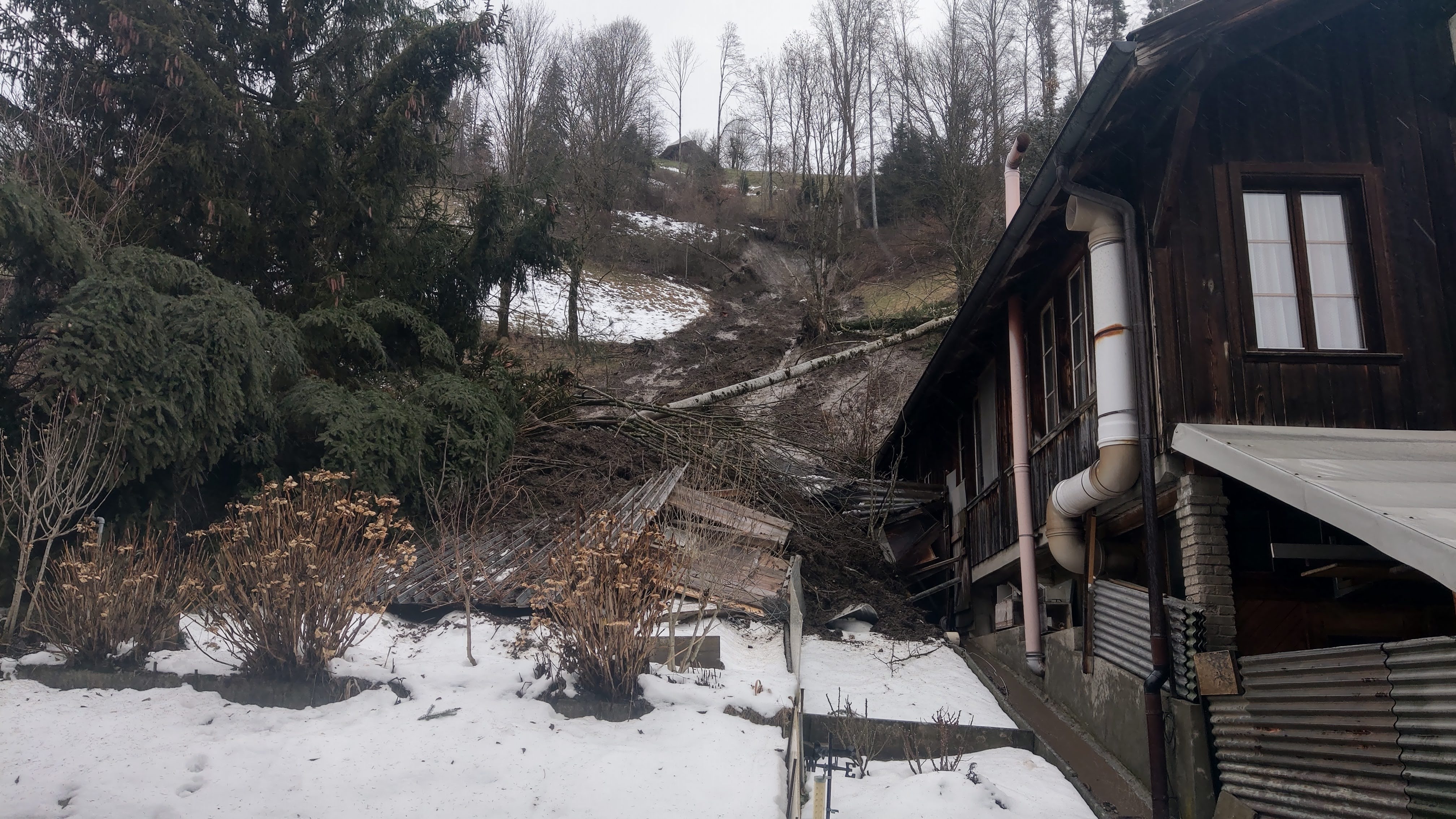 Hangmuren im Winter dürften sich häufen