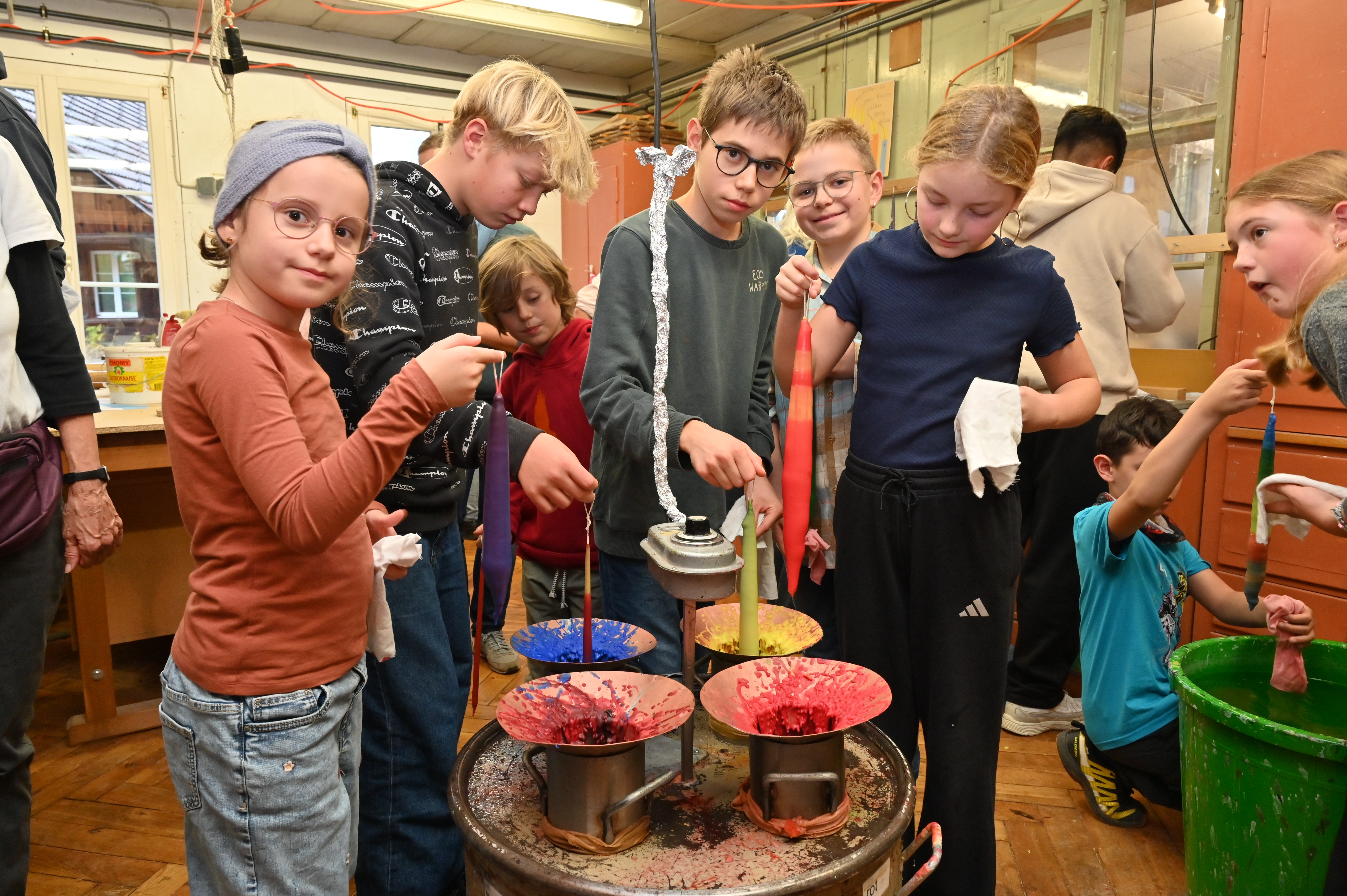 Individuelle Kunstwerke aus Wachs