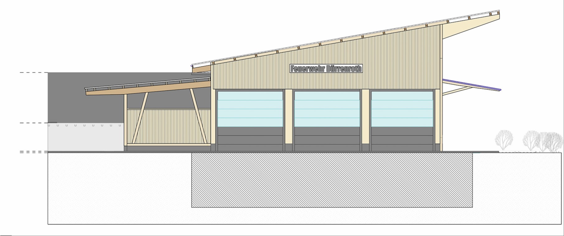 Neubau für Feuerwehr und Entsorgungshof