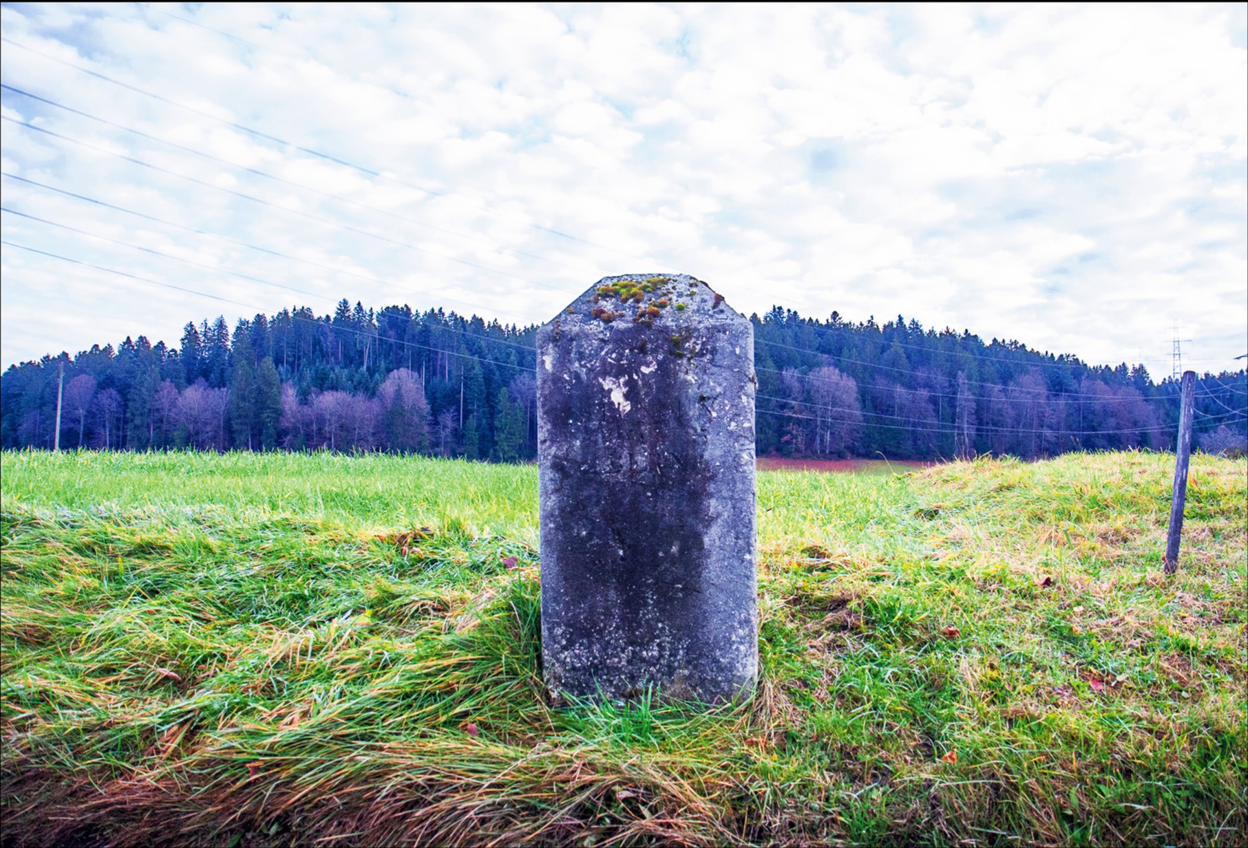 Einen Knotenpunkt markiert