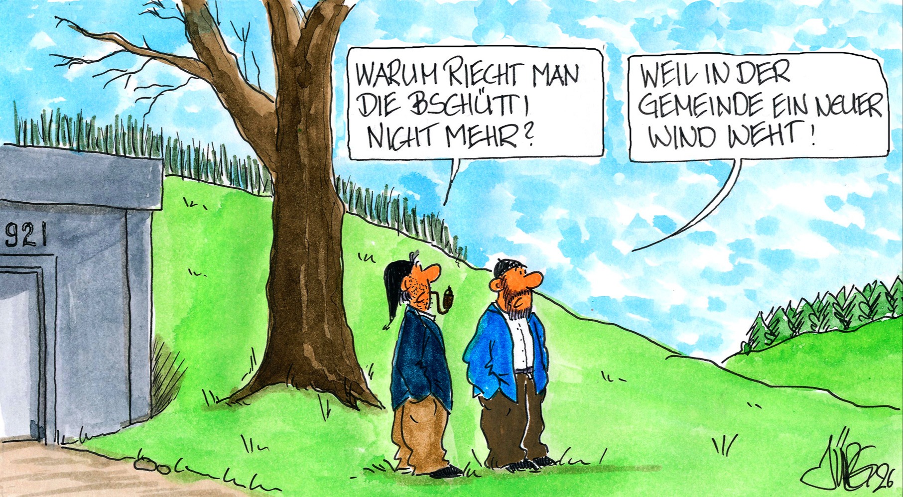 Zweiter Anlauf für die Bschütti-Leitung