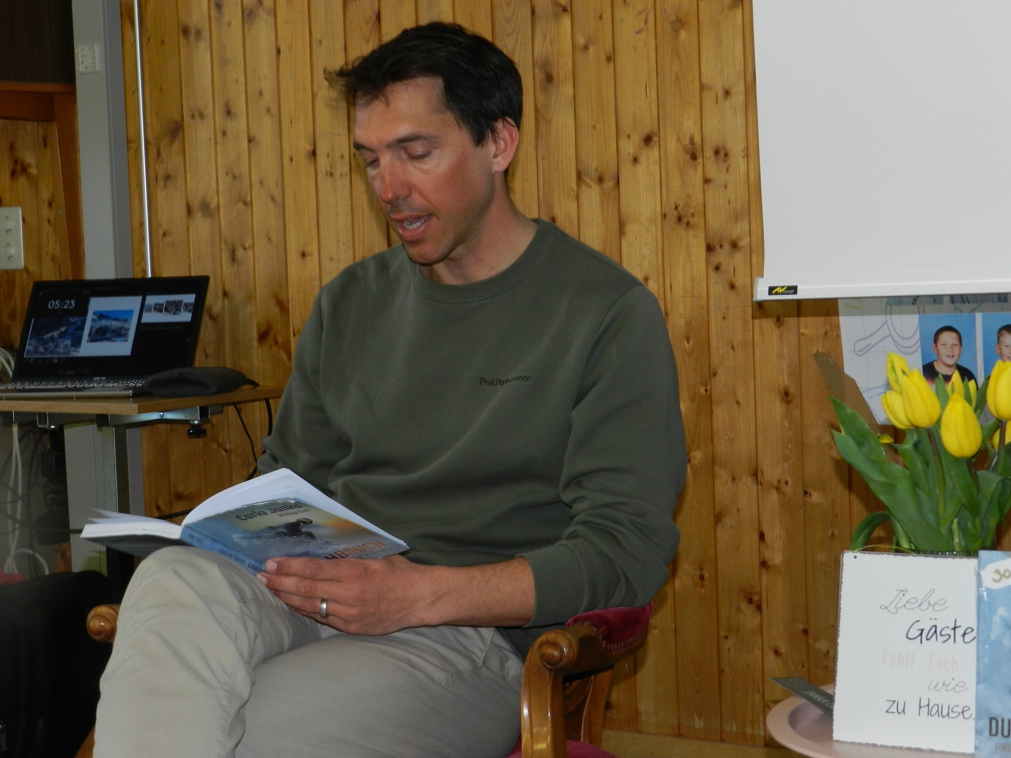 Der «Iceman» erzählt von Träumen, Ängsten, Dranbleiben und Mutigsein