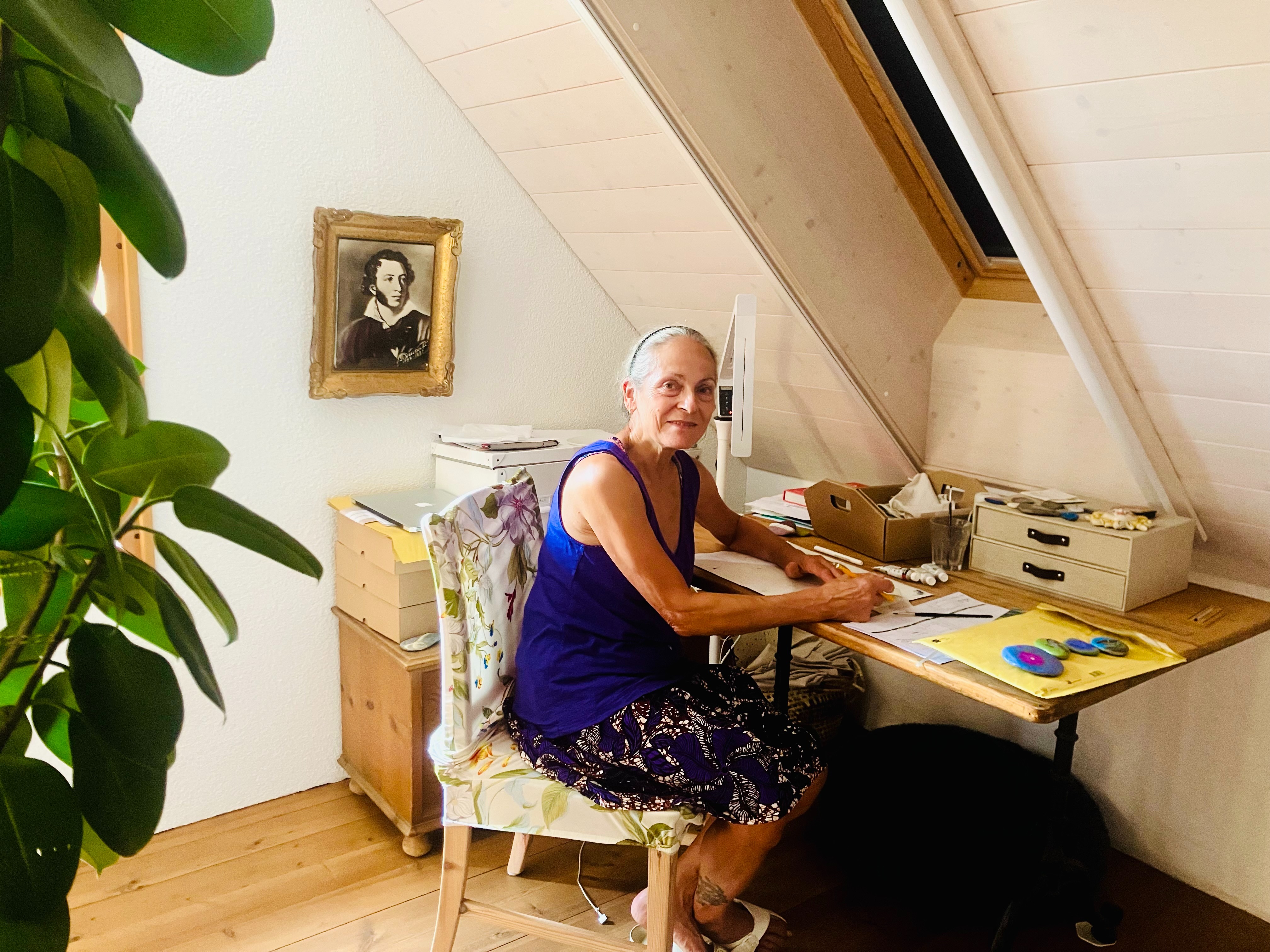 Schreiben,  Malen, Nähen