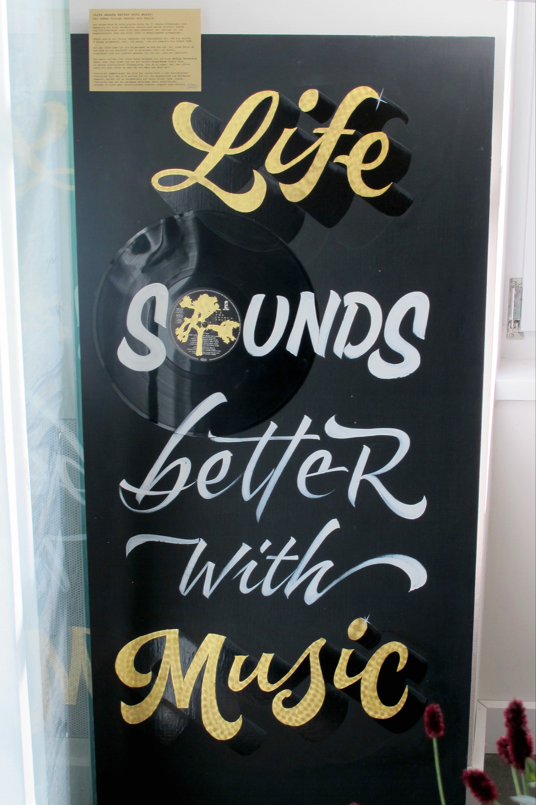 Handwerk lebt als «Sign Painting» weiter